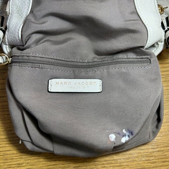 Marc by Marc Jacobs Classic Q Natasha Leather Crossbody Bag With Gold Hardware - Picture 11 of 14